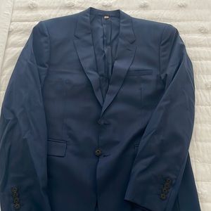 Mens Burberry unlined suit jacket